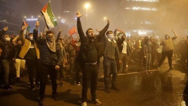 Ankara Valisi Vasip Şahin'den, İsrail Konsolosluğu önündeki eylemlere destek!