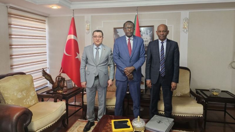  Osman Genç ve Sudan Büyükelçisi arasında önemli görüşme!