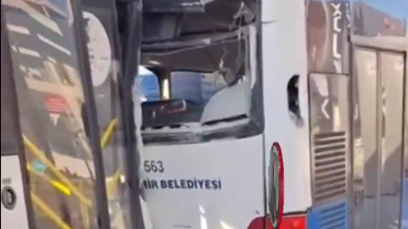 Ankara'da otobüs kazası: Yolcular yaralandı