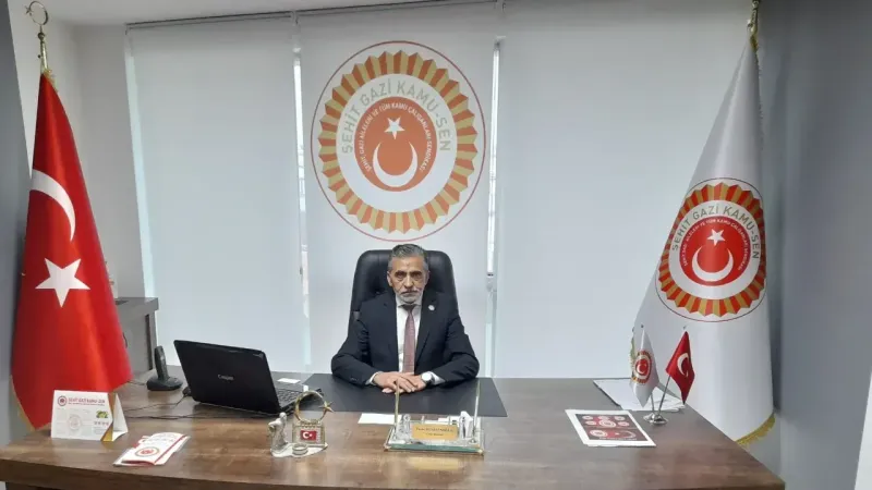 Başkan Hüseyinoğlu: %1 Sendika Barajı: Eşitsizliktir, Adaletsizliktir, Hukuksuzluktur, Aymazlıktır!