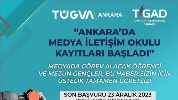  İletişimci gençler için yeni fırsat: Ankara'da medya iletişim okulu kayıtları başladı!