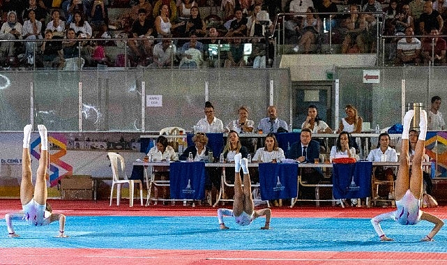  Aerobik Cimnastik Şenliği ile 9 Eylül coşkusu başladı