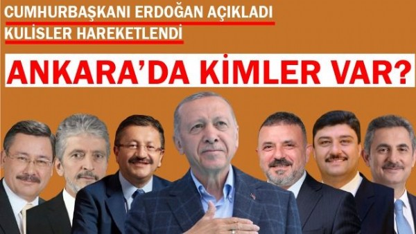  AK Parti’nin Ankara Büyükşehir Belediye Başkan adayı Kim olacak? Cumhurbaşkanı Erdoğan Büyükşehir adayını nasıl seçeceklerini açıkladı...