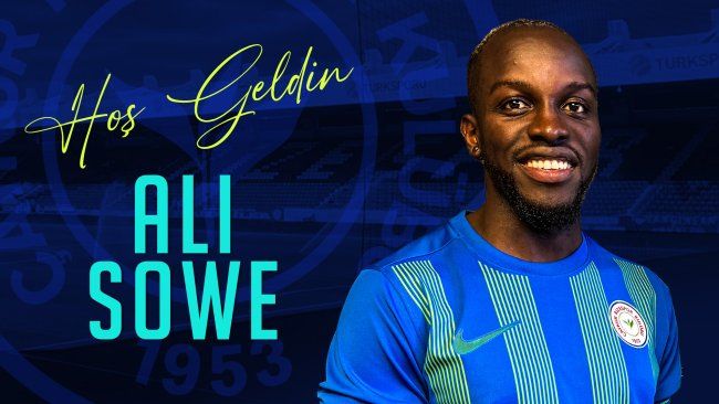 Çaykur Rizespor Ali Sowe'yi kadrosuna kattı