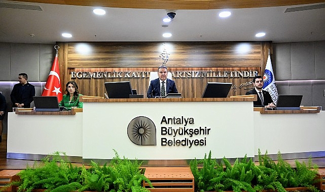 Antalya Büyükşehir Belediyesi'nin 2025 yılı tahmini bütçesi 39 milyar TL