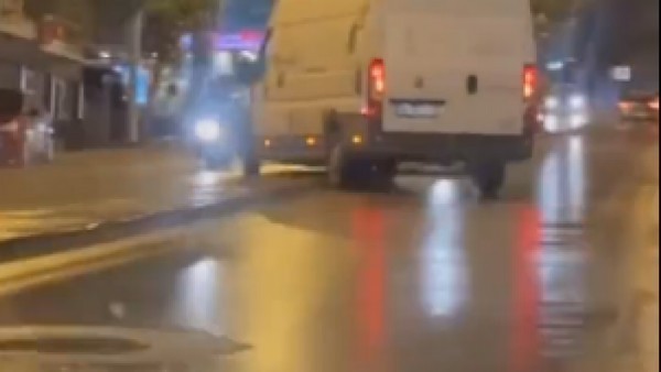 Ankara'da ki alkollü sürücü, trafikte korku dolu anlar yaşattı!