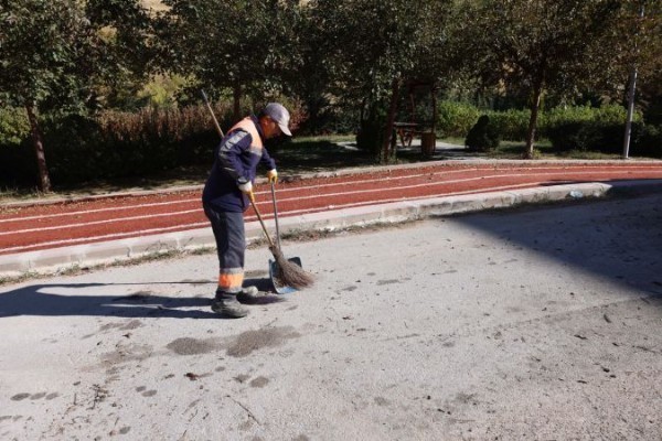 Gölbaşı Belediyesi, temizlik seferberliği