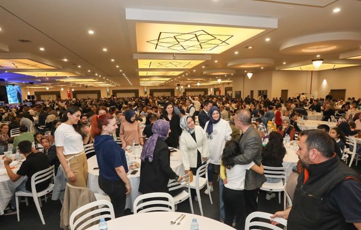  Başkan Ercan, belediye çalışanlarıyla iftar sofrasında buluştu