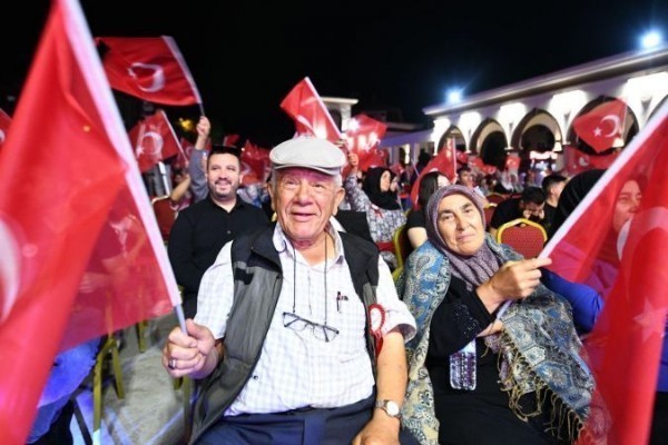 Pursaklar'da 15 Temmuz Kahramanları Dualarla Anıldı