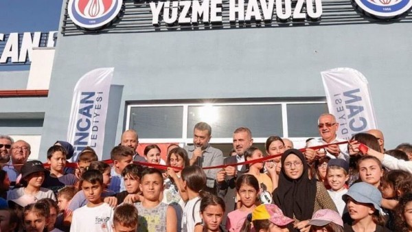  Sincan Yenikent yüzme havuzu açıldı! Sincan 3. havuzuna kavuştu...