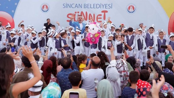 Sincan'da geleneksel toplu sünnet şöleni!