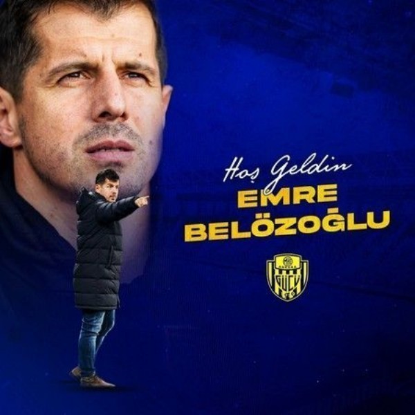 MKE Ankaragücü’nün yeni teknik direktörü Emre Belözoğlu oldu!