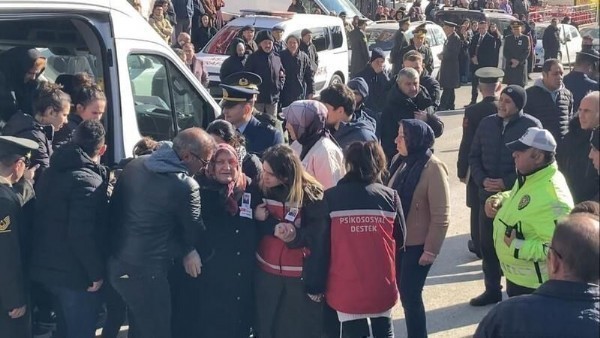  Şehit, Piyade Üsteğmen Abdullah Köse Bağlum Mezarlığı'na Defnedildi