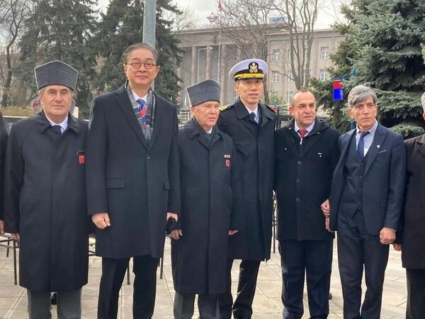 Ankara'da, Kore savaşı zaferinin 73'üncü yılında anlamlı kutlama