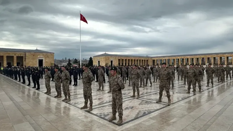  Emniyet Teşkilatı, Türk Polis Teşkilatının 179. kuruluş yıl dönümünde Anıtkabir'i ziyaret etti