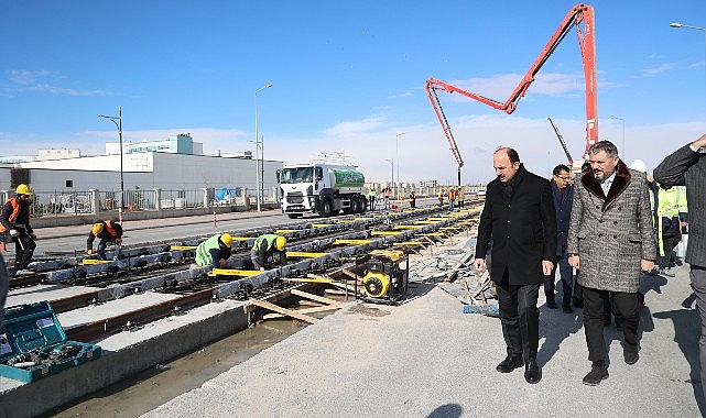 Başkan Altay: “Konya'mızı Yeni Raylı Sistem Hatlarıyla Donatmak İçin Çalışıyoruz