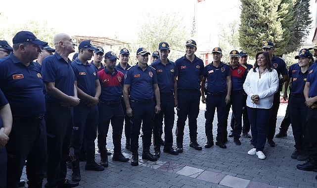 Başkan Çerçioğlu'ndan Ateş Savaşçılarına Ziyaret