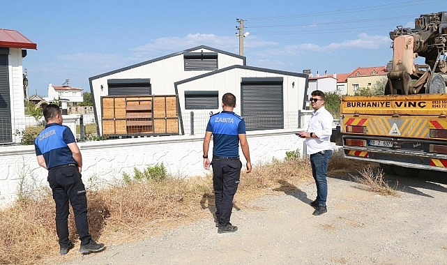  Burhaniye Belediyesi Kaçak Yapılaşmanın Önüne Geçiyor