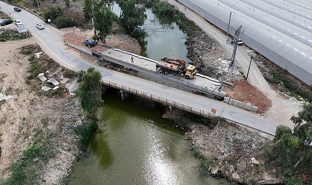  Büyükşehir'den Kundu'ya yeni köprü