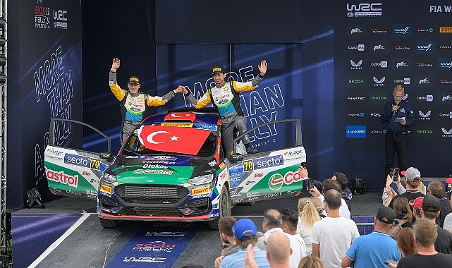 Castrol Ford Team Türkiye, Dünya Ralli Şampiyonası'nın Finlandiya ayağında Türk bayrağını podyumda dalgalandırdı