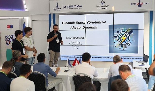  Create in İzmir Yaratıcı Kent Teknolojileri temalı Ideathon yapıldı