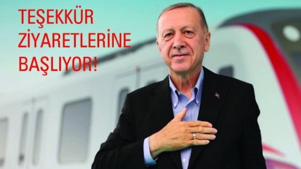  Cumhurbaşkanı Erdoğan,  Teşekkür Ziyaretleri İçin Bayburt Ve Gümüşhane'de