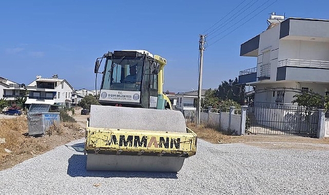  Didim Belediyesi ilçede yol hamlesi başlattı