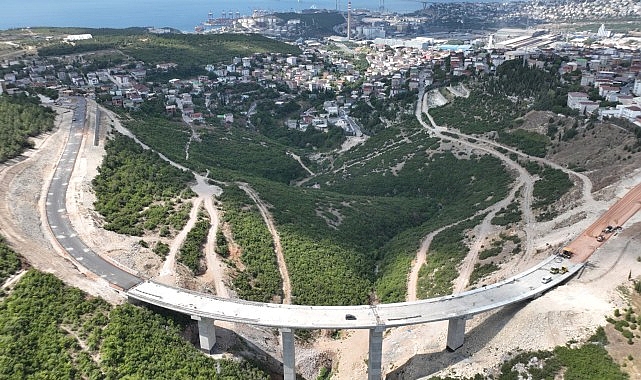 Dilovası Hastane Yolu'nda ilerleme yüzde 90