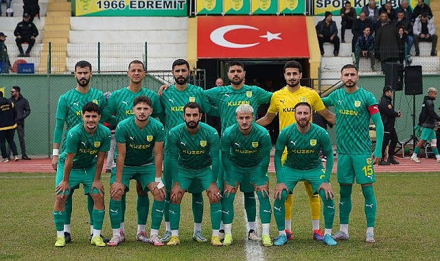  Edremitspor, lideri evinde 1-0 mağlup etti