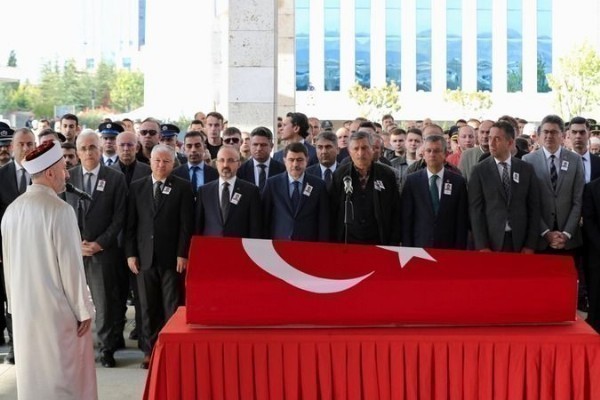  Ankara'da, Şehit Bekçi Halil Kara son yolculuğuna uğurlandı