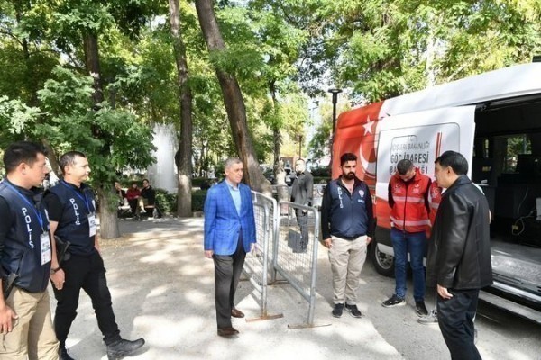 Ankara Valisi Vasip Şahin, Başkent sokaklarında denetim yaptı!