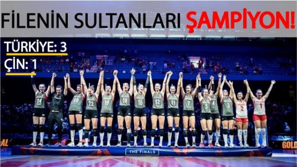  FİLENİN SULTANLARI  MİLLETLER LİGİ'NDE ŞAMPİYON!