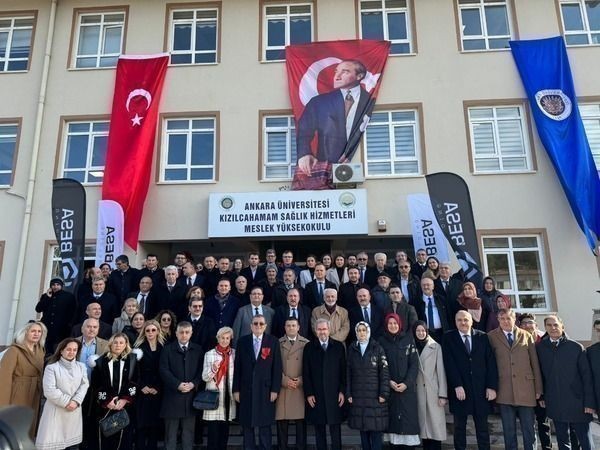  Ankara Üniversitesi Kızılcahamam Sağlık Hizmetleri Meslek Yüksek Okulu Ayşe Bezci Yerleşkesi Açıldı