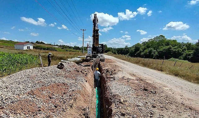 İSU'dan Körfez Sipahiler'de Altyapı Yenileme Çalışması