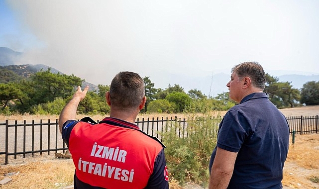 İtfaiye ekipleri Yamanlar Köyü'ne konuşlandırıldı