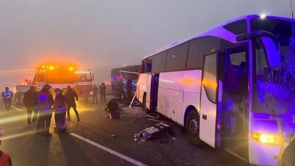  Kuzey Marmara otoyolunda büyük kaza! 10 ölü 57 yaralı