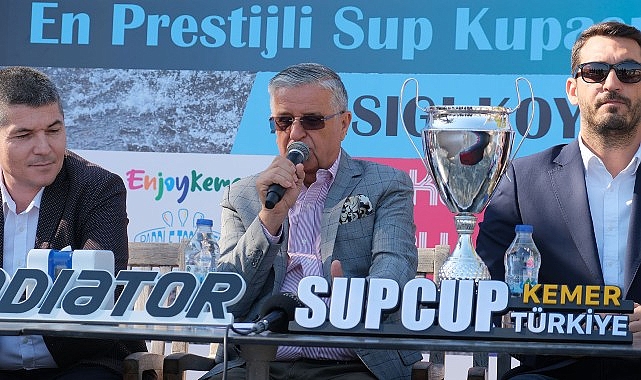 Kemer'de Sup Kupası Yarışları başlıyor