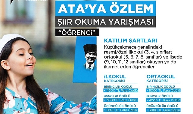 Küçükçekmece Belediyesi'nin ödüllü yarışmaları başlıyor