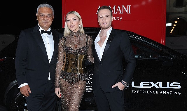 Lexus ile Venedik Film Festivali'nde Hadise ve Kerem Bürsin Rüzgarı