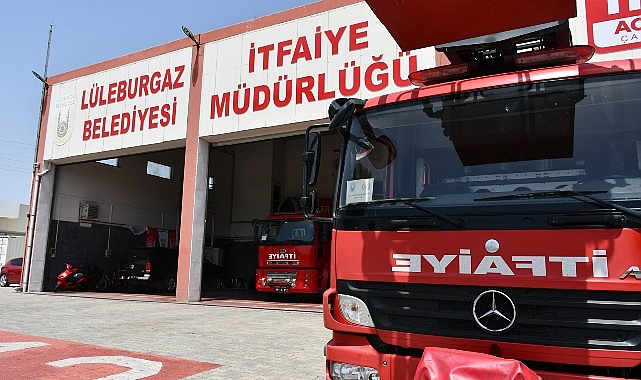  Lüleburgaz İtfaiyesi'nden 475 yangına müdahale