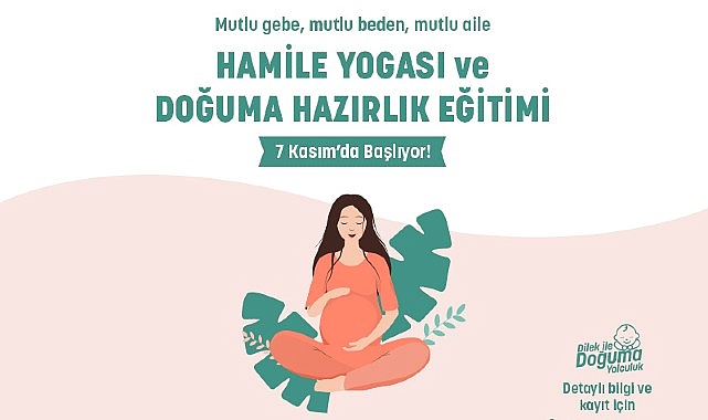 Manisa'da Ücretsiz Hamile Yogası ve Doğuma Hazırlık Eğitimi Başlıyor