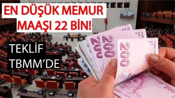  Memurlara Yapılması Beklenen Zam Teklifi Meclis 'de