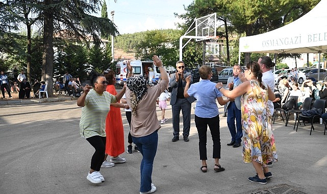 Osmangazi'nin köylerinde eğlence dolu program