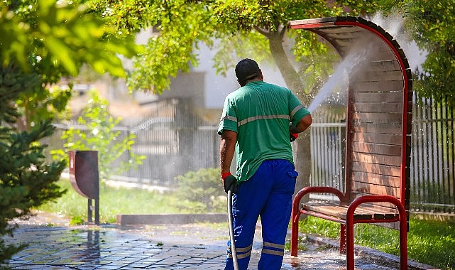  Sağlık ocakları ve camiler temizleniyor