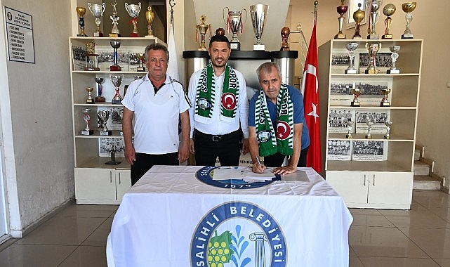  Salihli Belediye Spor'da Zeki Erguvan Dönemi Resmen Başladı