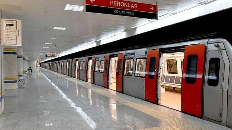 Ankara'da Metro Seferleri Yeniden Başladı