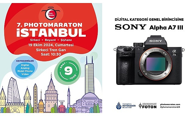 Sony Türkiye sponsorluğundaki 7. Photomaraton, 19 Ekim'de Sirkeci'de düzenlenecek!