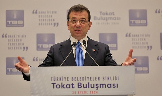  TBB ve İBB Başkanı Ekrem İmamoğlu, Tokat'ta sivil toplum kuruluşları üyeleri ve kanaat önderleri buluşmasında konuştu