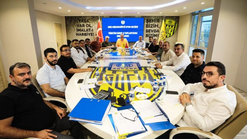 Ankaragücü Yönetim Kurulunda Yeni Görevler Belli Oldu!