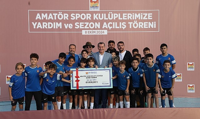  Zeytinburnu'ndaki Amatör Futbol Kulüplerine Nakit Desteği Devam Ediyor